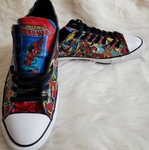 spiderman converse mens